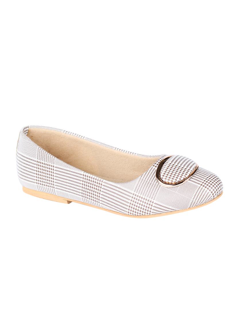beige slip on ballerinas - 16981166 -  Zoom Image - 0