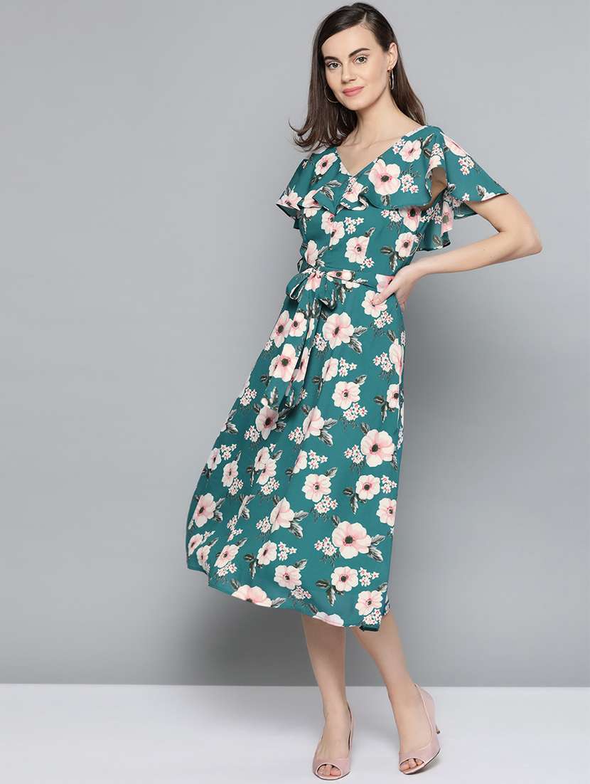 Buy online Women's Floral Dress from western wear for Women by Harpa for  649 at 70% off | 2026 Limeroad.com
