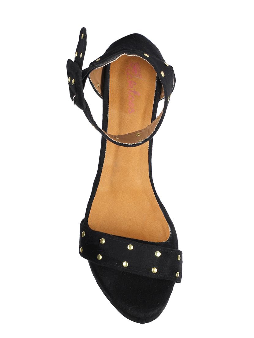 black ankle strap sandals - 16981350 - Standard Image - 3