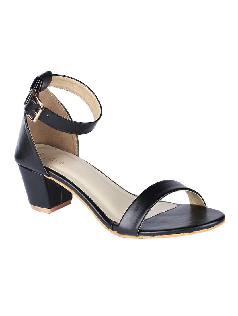 black ankle strap sandals - 16981357 -  Zoom Image - 0