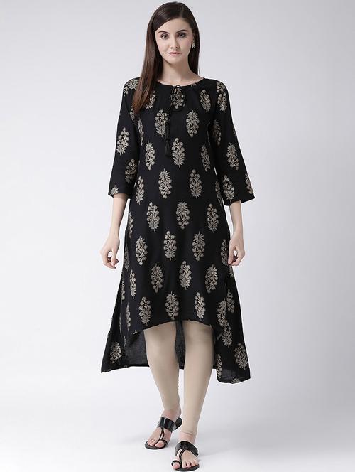 women's asymmetric kurta - 16982975 - Standard Image - 0