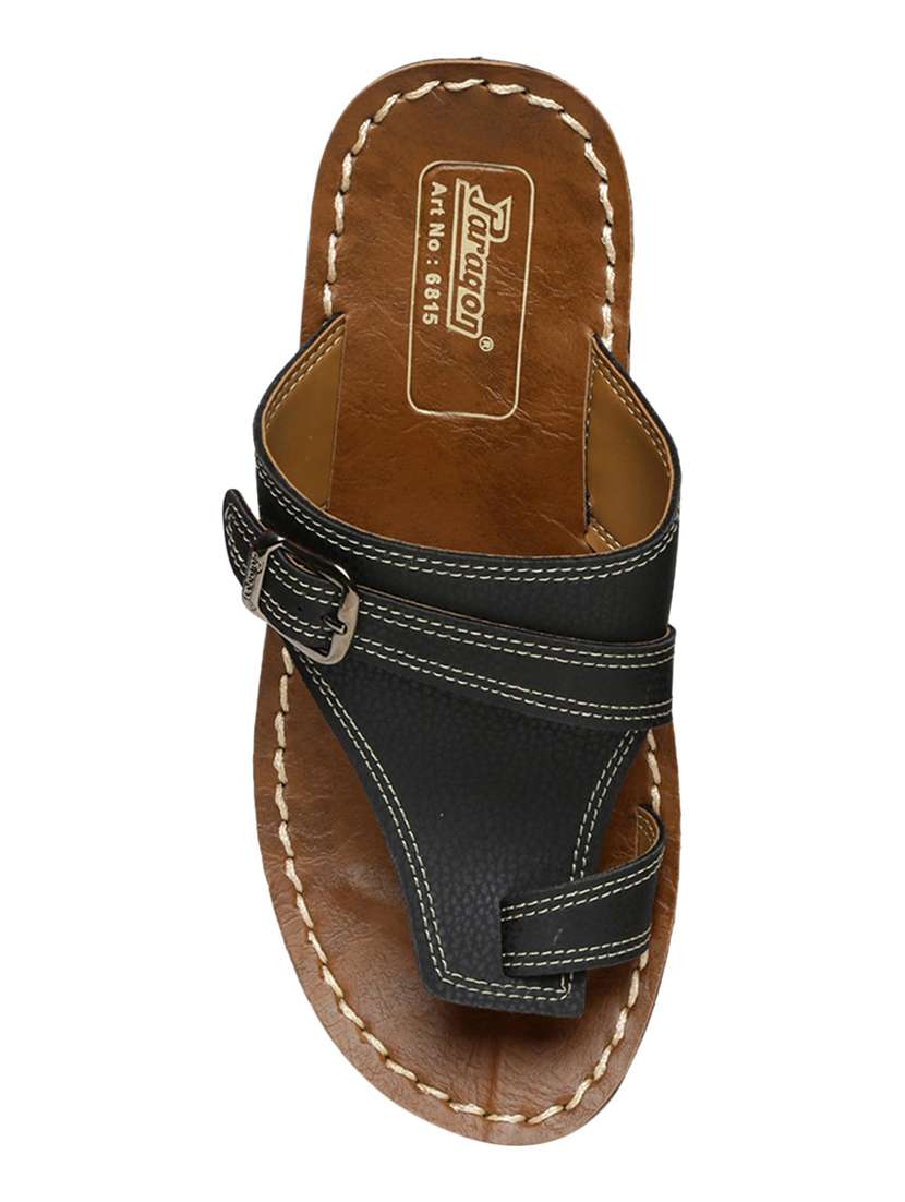Buy online Black Slip On Sandals from Sandals and Floaters for Men by  Paragon for ₹349 at 0% off | 2023 Limeroad.com
