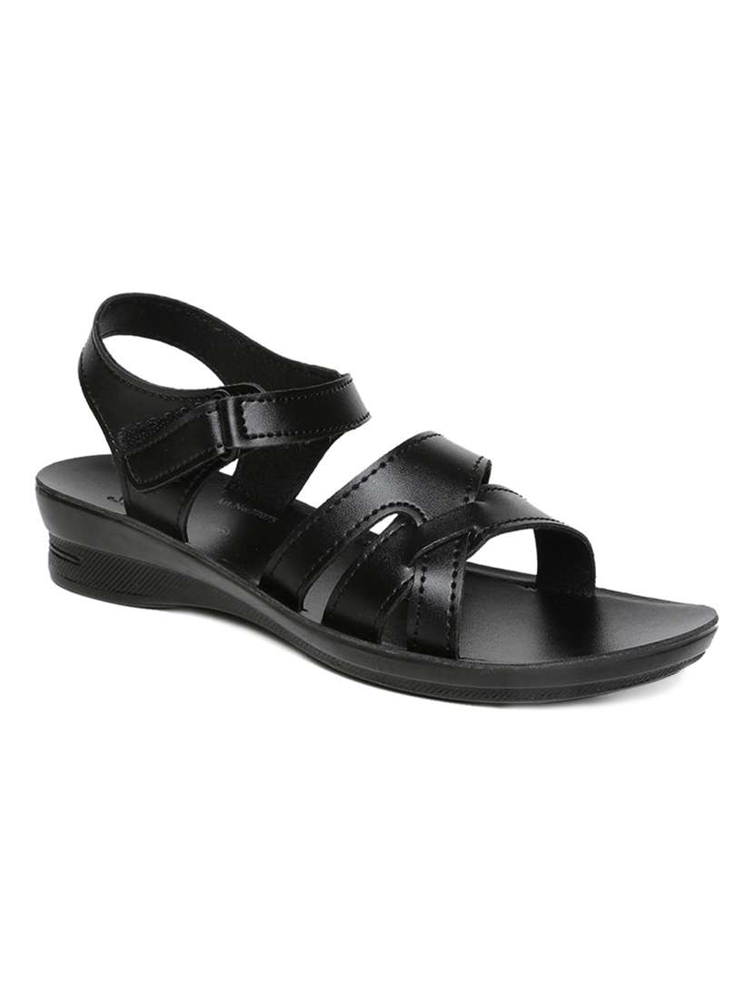 Buy online Women's Black Solea Sandals from heels for Women by