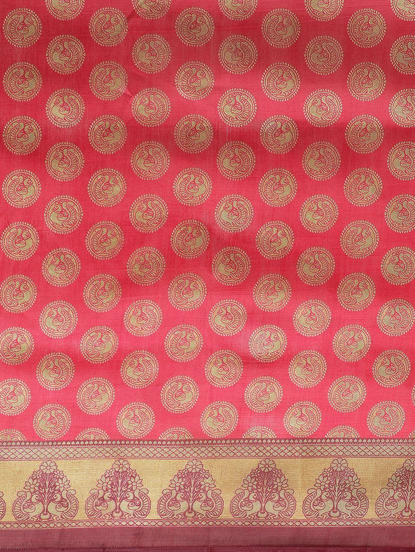 conversational bhagalpuri saree with blouse - 16988422 - Standard Image - 3