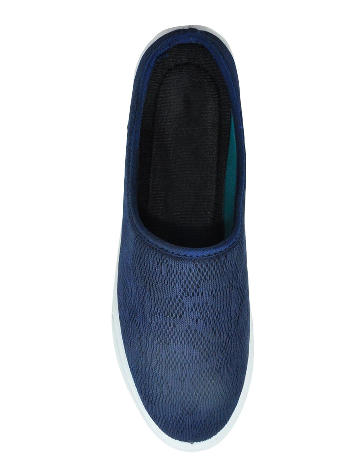 blue canvas slip on sneakers - 16989333 - Standard Image - 3