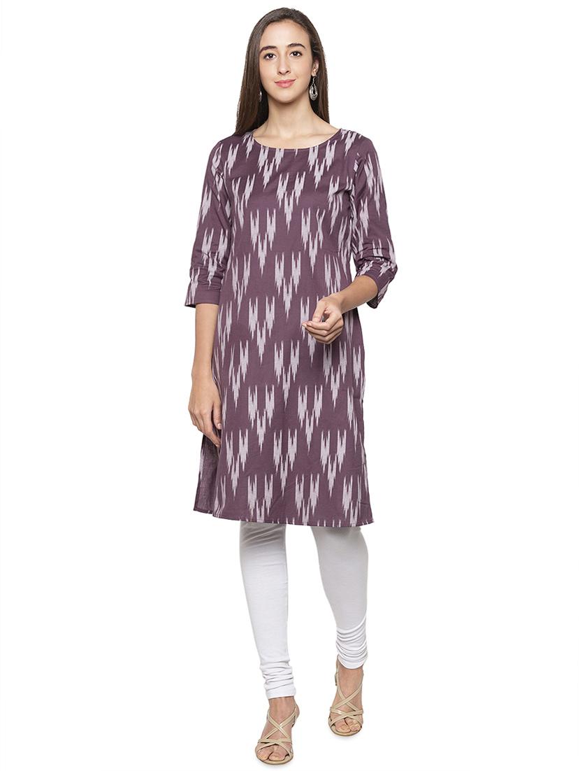 women's straight kurta - 16989960 - Standard Image - 3