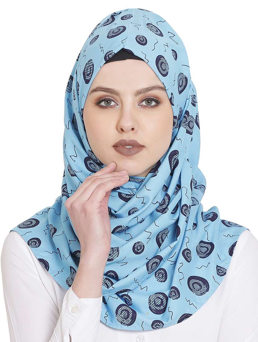 multi colored rayon scarf