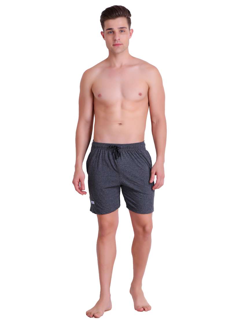 mid rise solid shorts - 16994661 -  Standard Image - 3