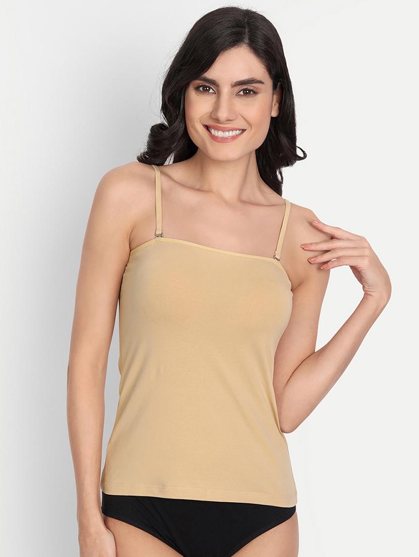 square neck solid camisole - 16995753 -  Zoom Image - 0