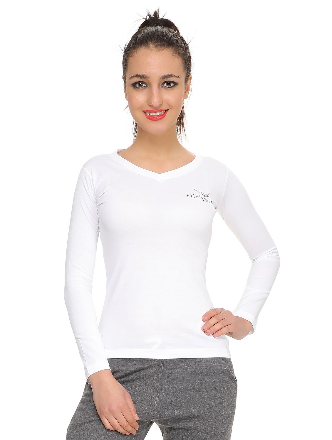 v-neck solid regular shirt - 16996041 - Zoom Image - 0