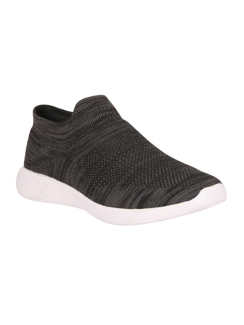 grey fabric sport shoes - 16997895 -  Zoom Image - 0