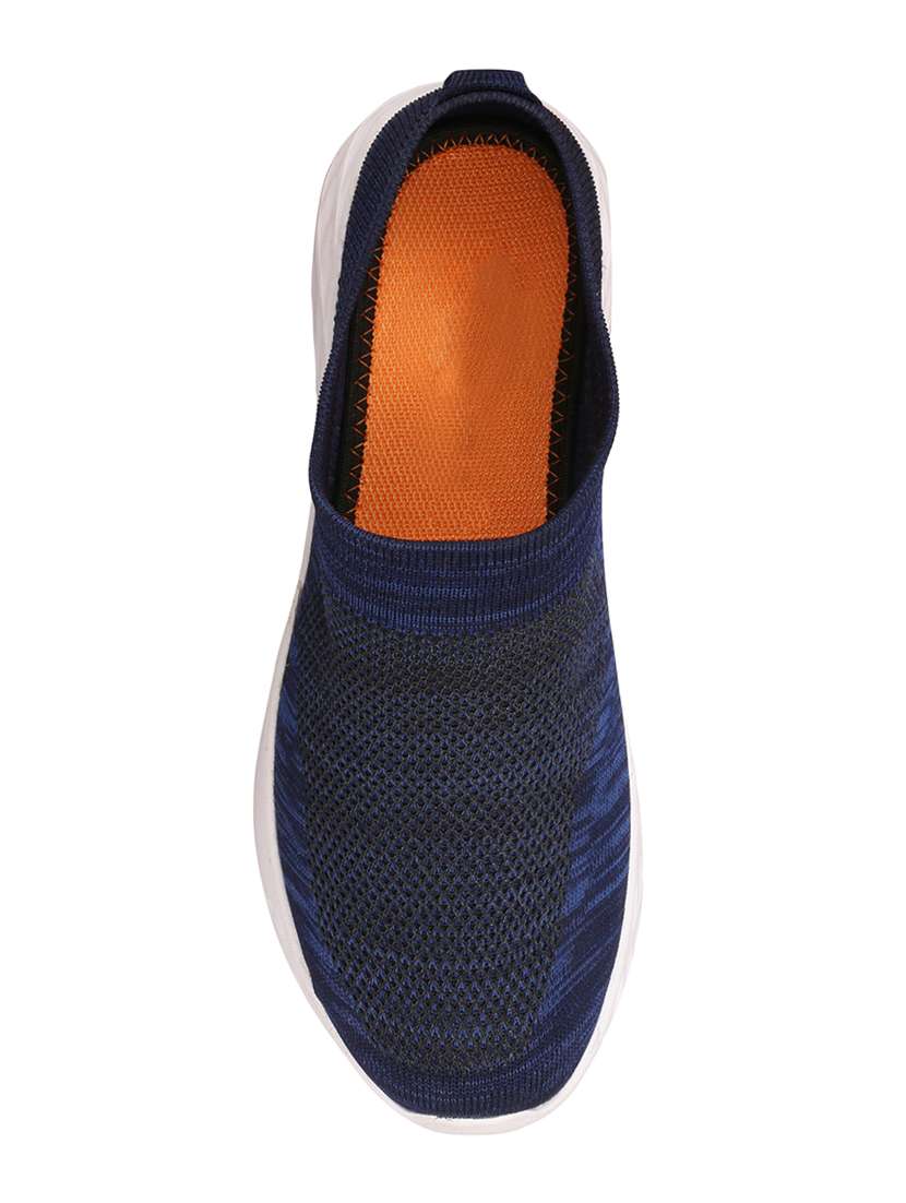 blue fabric sport shoes - 16997897 -  Standard Image - 3