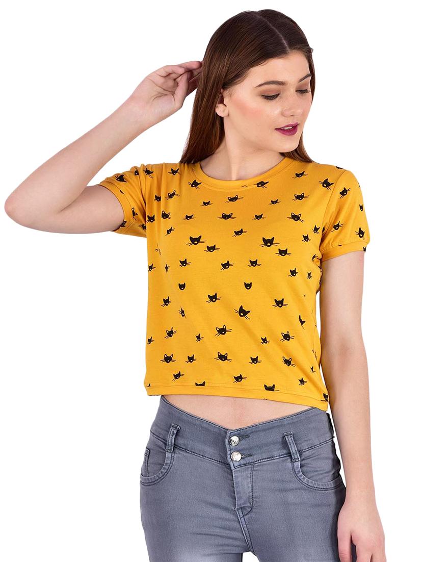 round neck quirky tee - 17006144 - Zoom Image - 0