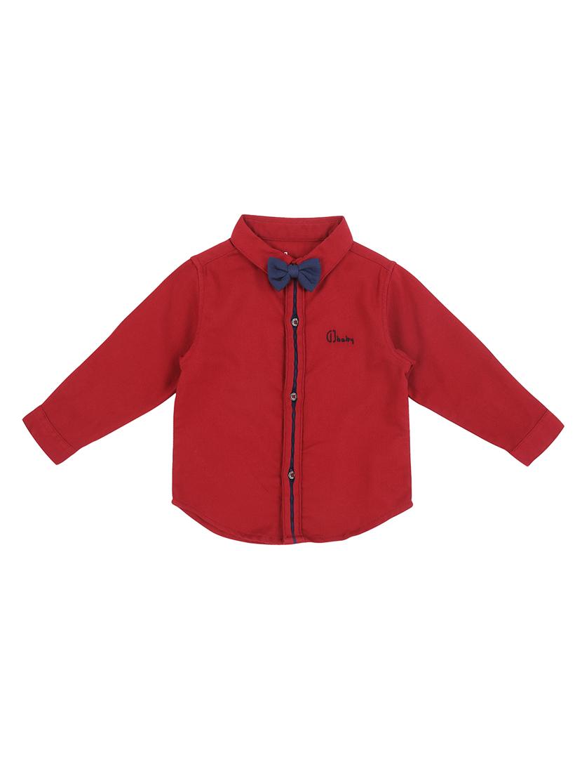 red cotton shirt - 17009196 - Zoom Image - 0