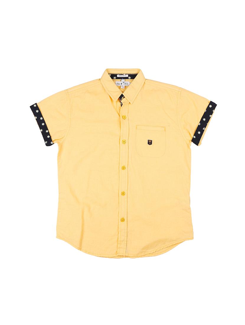 orange cotton shirt - 17009227 -  Zoom Image - 0