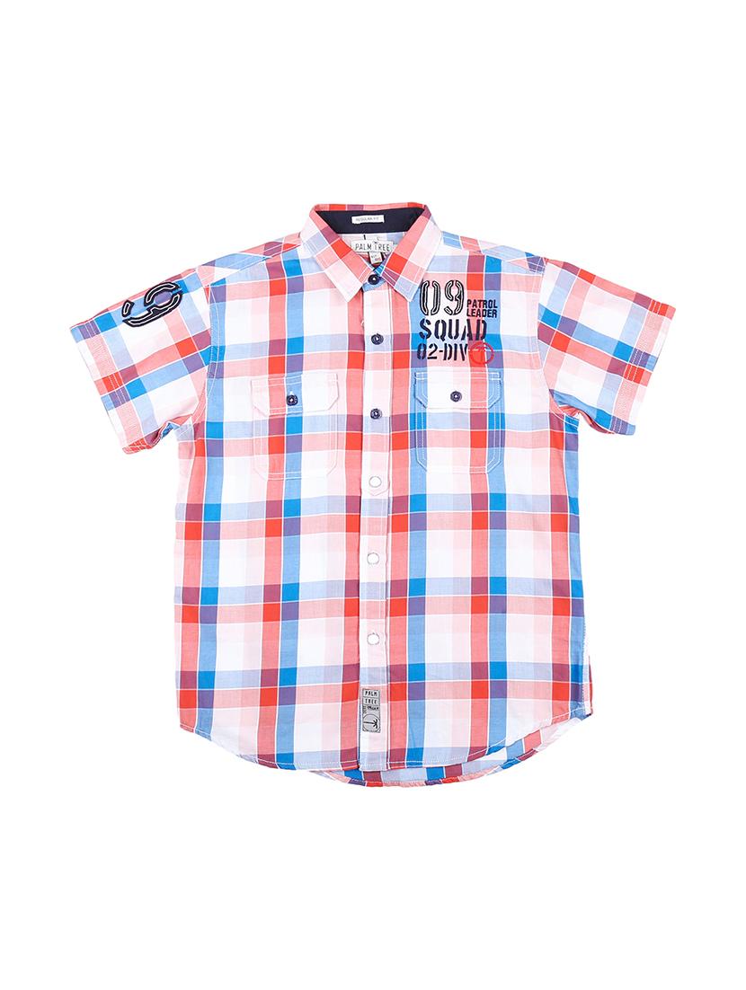 red cotton shirt - 17009234 - Zoom Image - 0