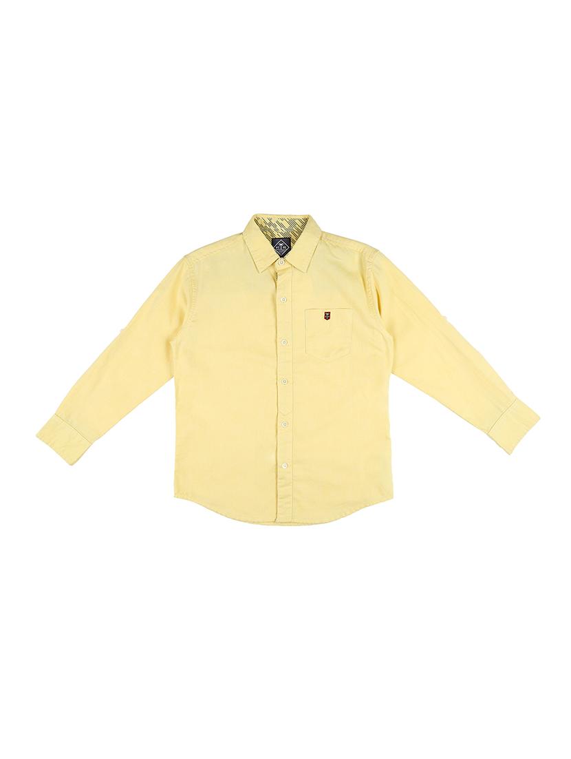 yellow cotton shirt - 17009280 -  Zoom Image - 0