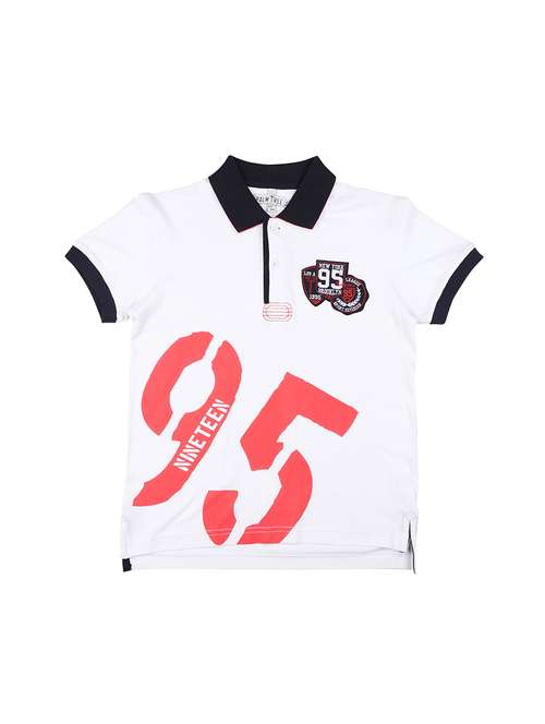 white cotton tshirt - 17009496 -  Standard Image - 0