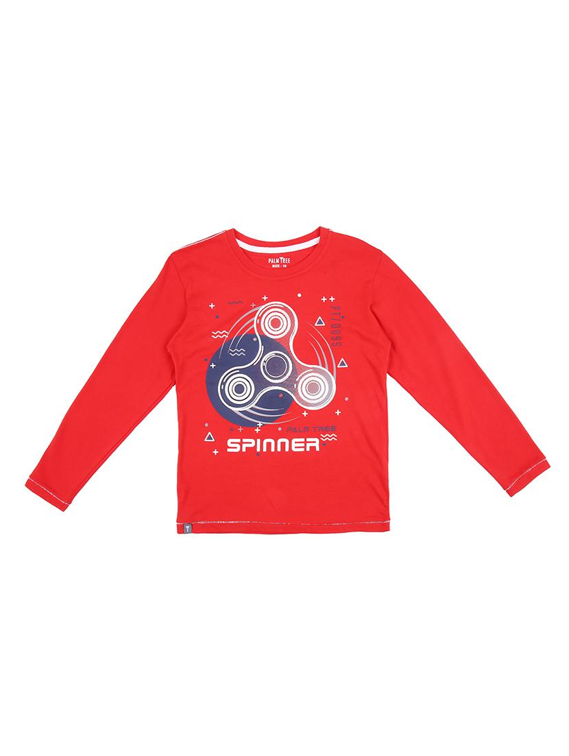 red cotton tshirt - 17009528 - Zoom Image - 0