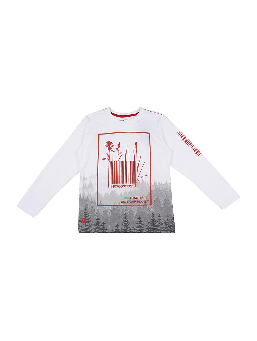 white cotton tshirt - 17009538 - Zoom Image - 0