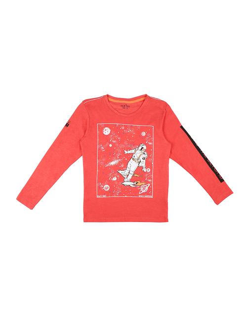 red cotton tshirt - 17009564 -  Standard Image - 0