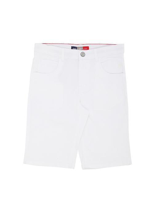 white cotton blend three fourth - 17009630 -  Standard Image - 0