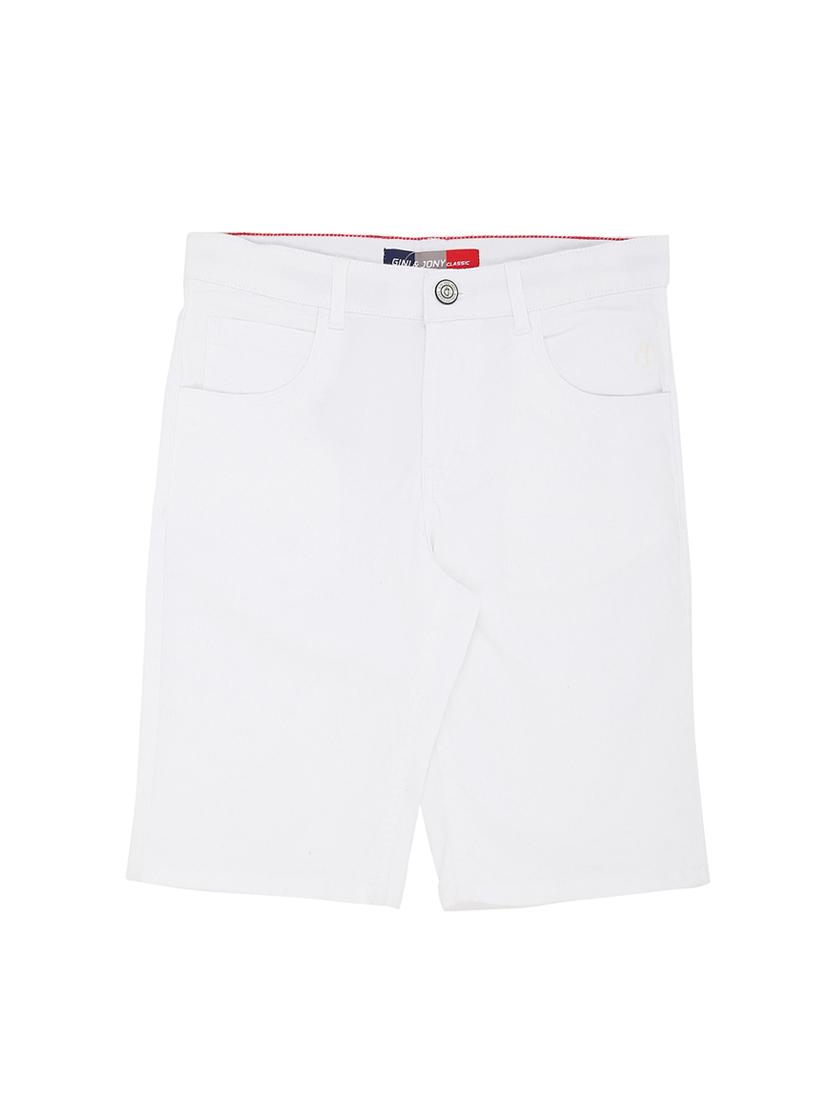 white cotton blend three fourth - 17009630 -  Zoom Image - 0