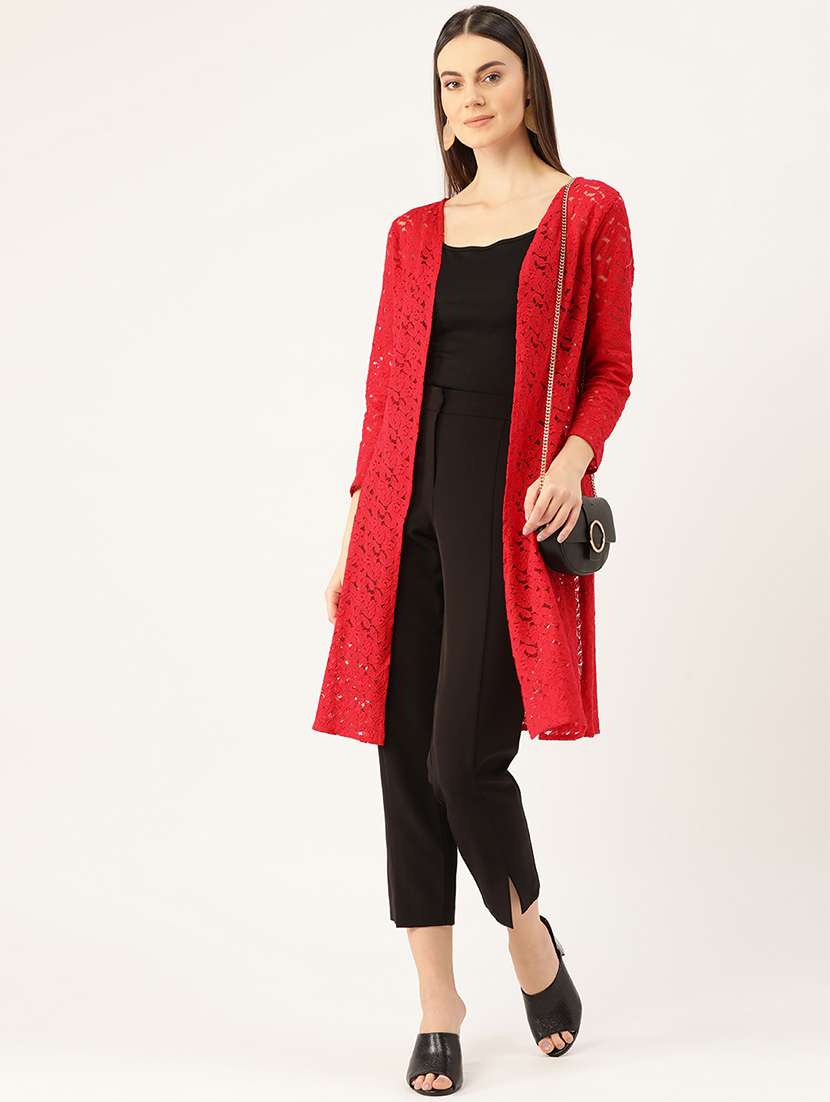 women lace detailed regular shrugs - 17010697 -  Standard Image - 3