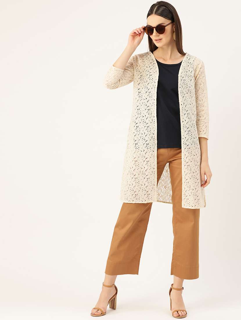 women lace detailed regular shrugs - 17010698 -  Standard Image - 3