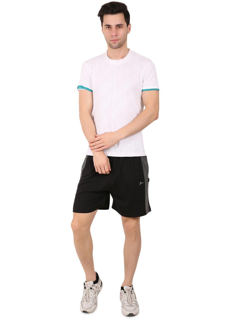 black side taped shorts - 17015659 - Standard Image - 3