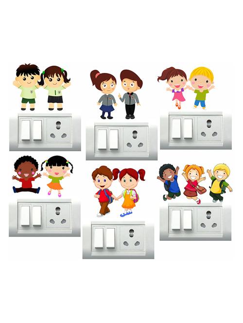 kids switch board sticker - 17015784 - Standard Image - 0