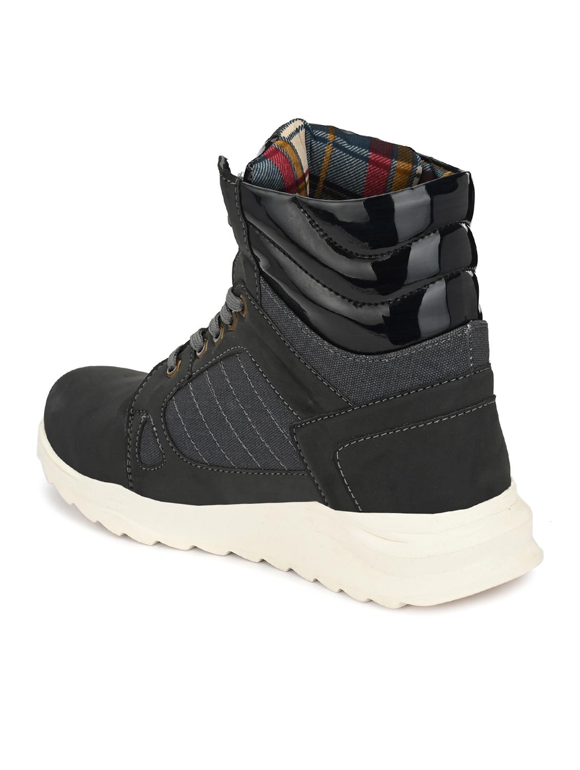 black ankle lace up boots - 17016262 - Standard Image - 3