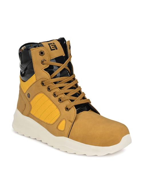 tan ankle lace up boots - 17016271 - Standard Image - 0