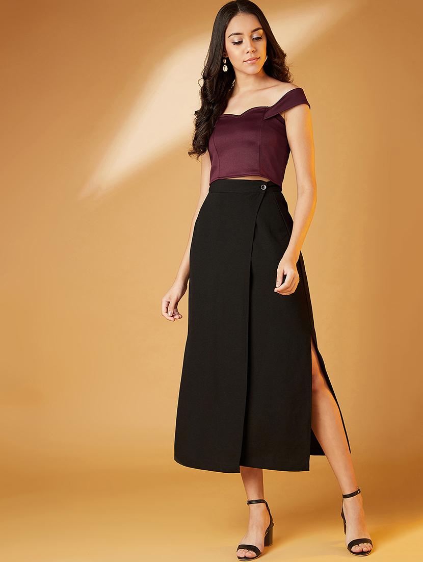 off shoulder crop top - 17016310 - Standard Image - 3