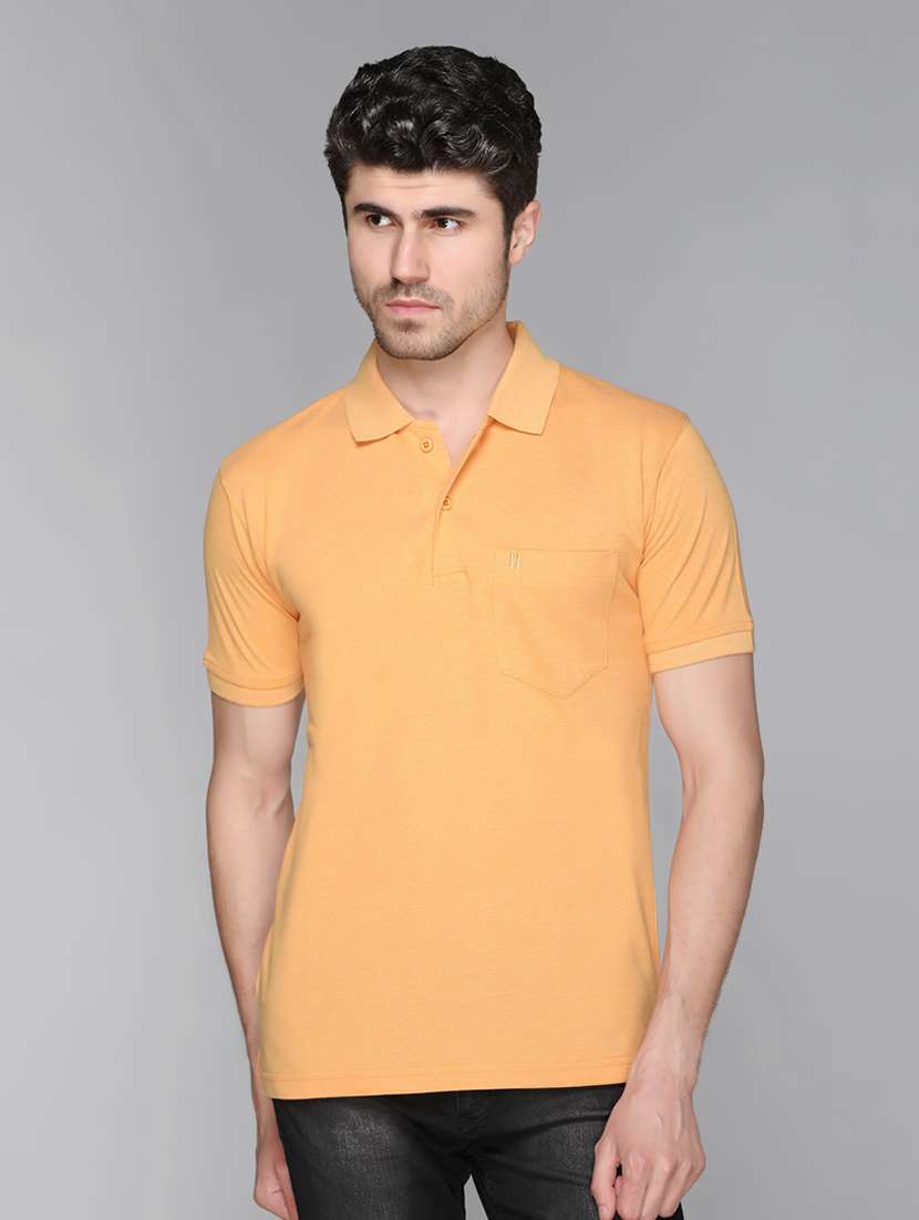 yellow solid t-shirt - 17017492 - Zoom Image - 0