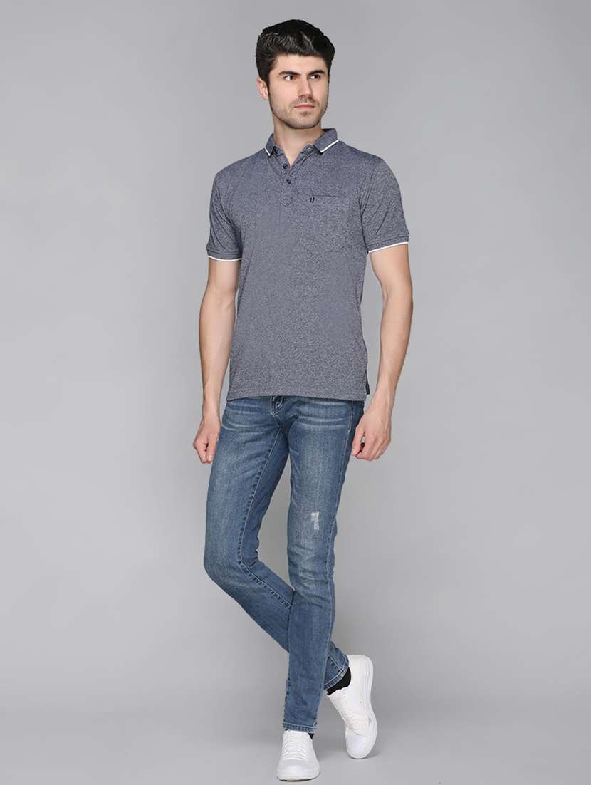grey solid t-shirt - 17018547 -  Standard Image - 3