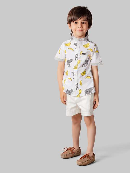 white cotton shirt - 17019761 - Standard Image - 0