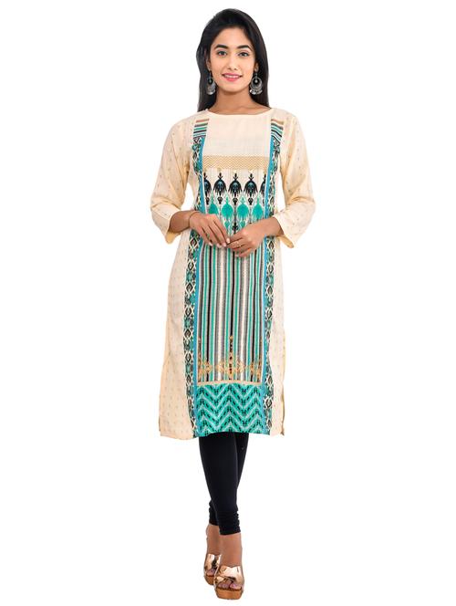 women's straight kurta - 17020940 -  Standard Image - 0