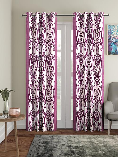eyelet polyester window curtain (pack of 2) - 17021738 - Standard Image - 0