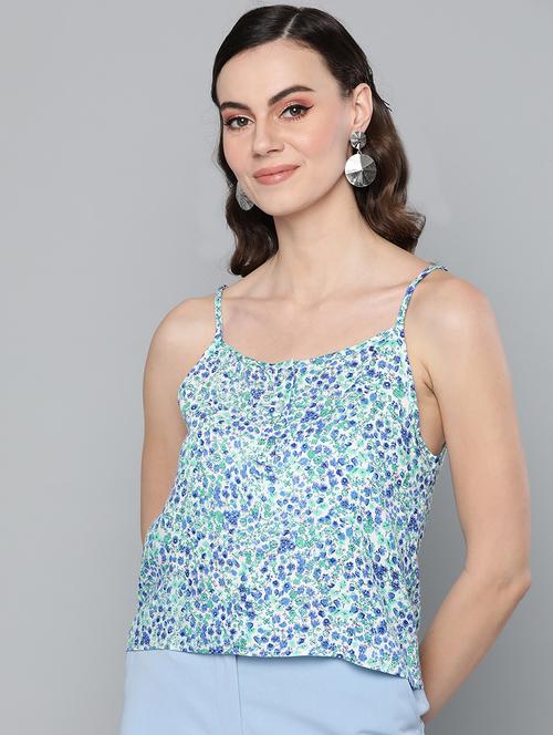 ditsy floral cami top  - 17022787 -  Standard Image - 0