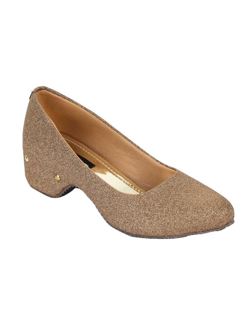 copper synthetic slip on ballerina - 17023603 - Zoom Image - 0