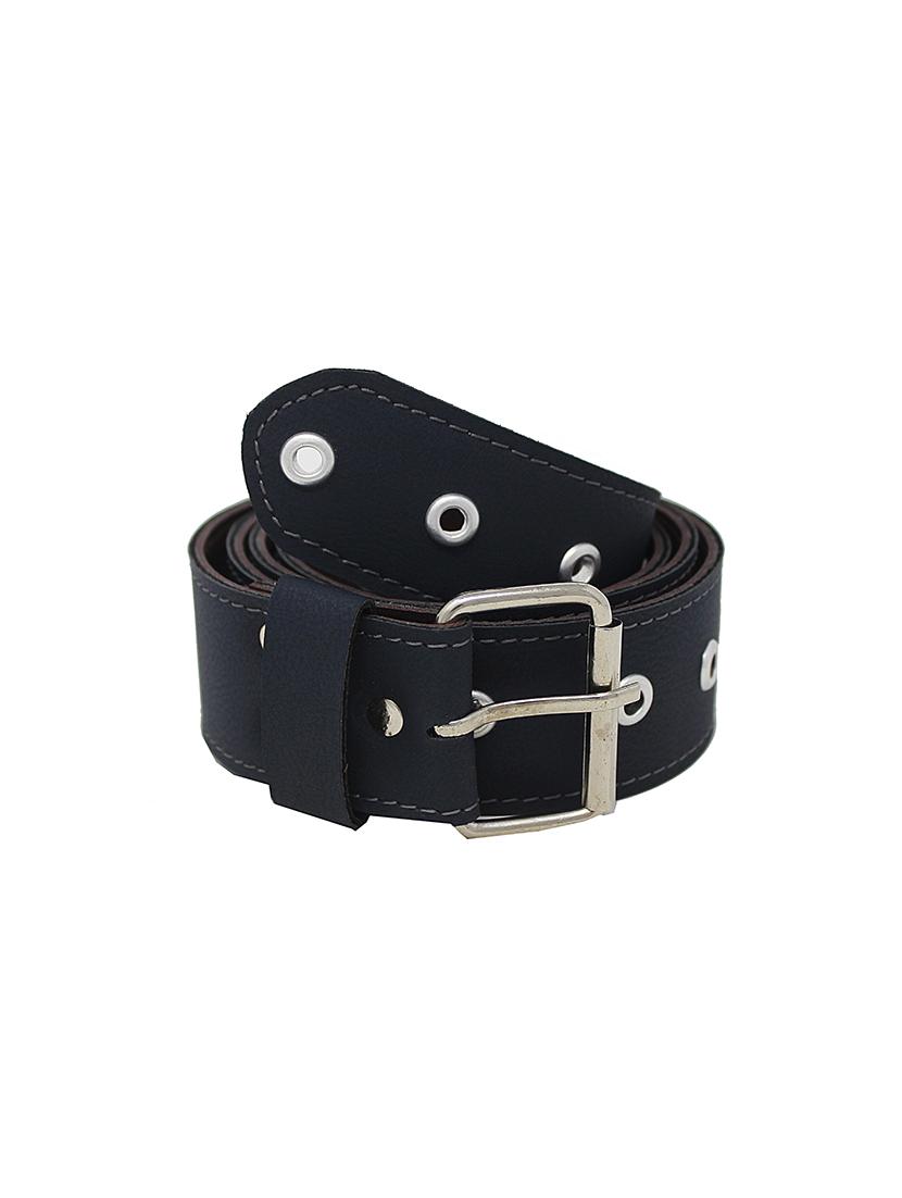 black casual faux leather belt - 17025209 - Zoom Image - 0