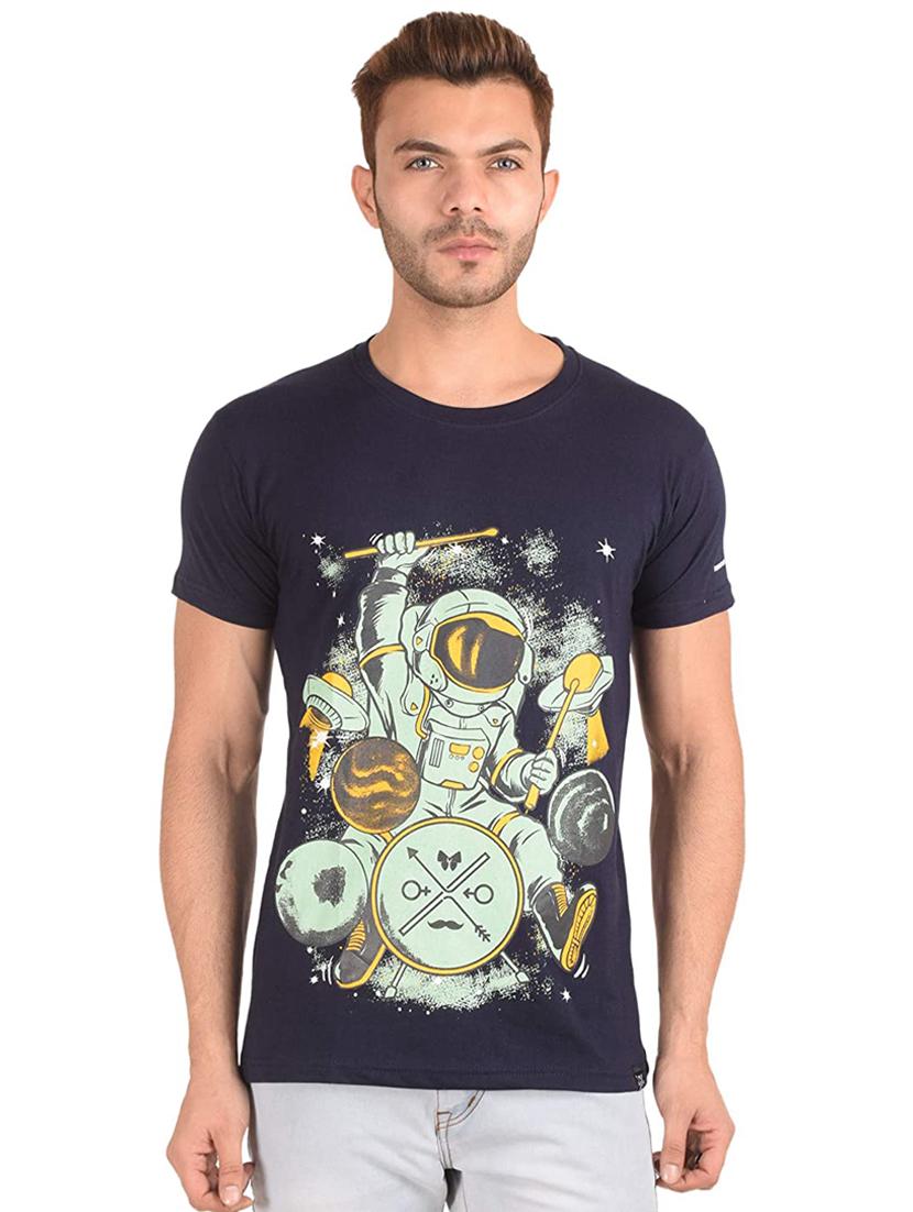 round neck slim fit t-shirt  - 17025789 -  Zoom Image - 0