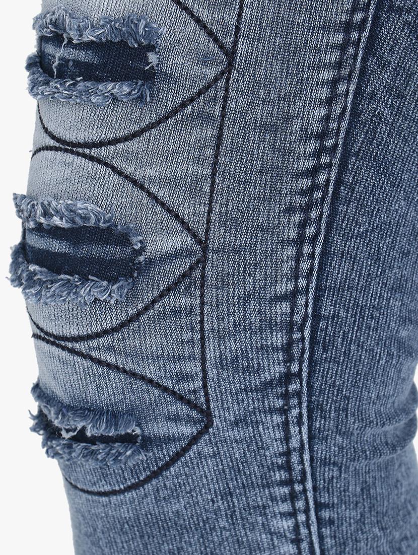 high rise skinny fit jeans - 17026101 - Standard Image - 3