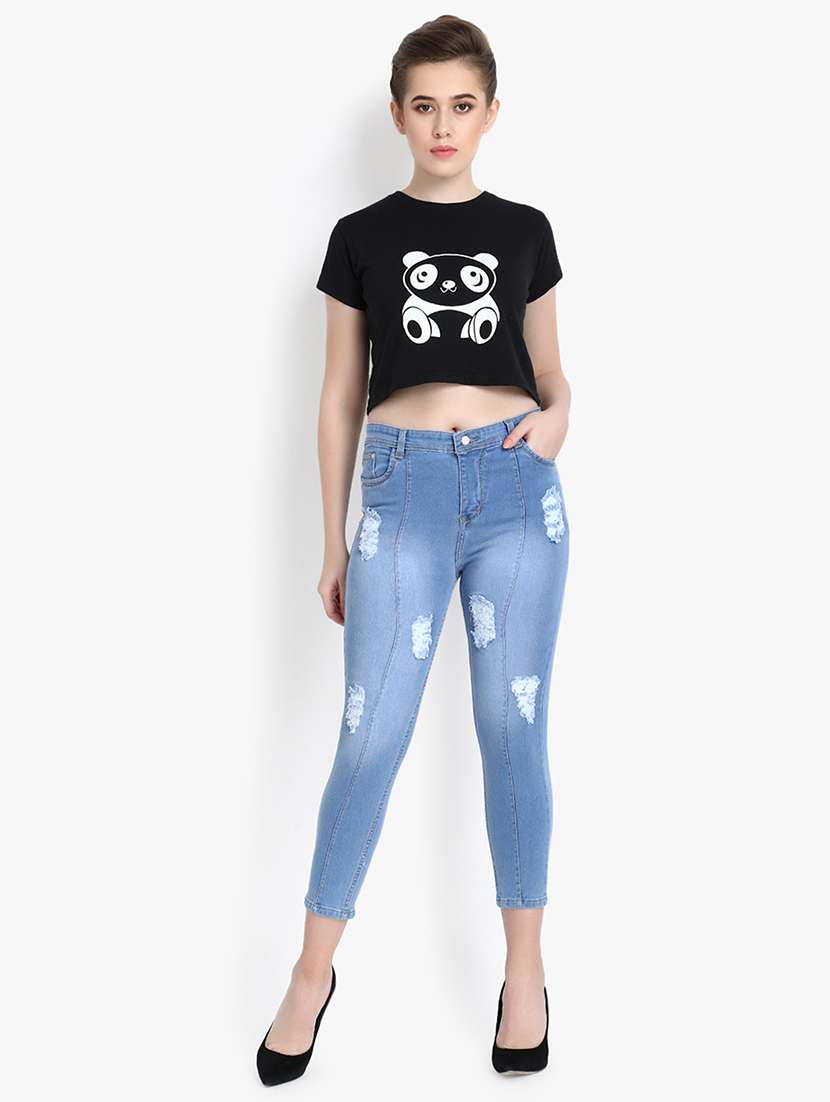 mid rise skinny fit jeans - 17026116 -  Standard Image - 3