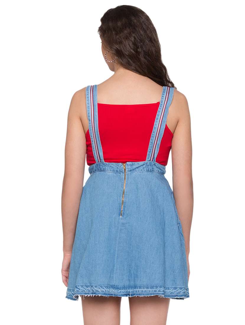 dungaree dress limeroad