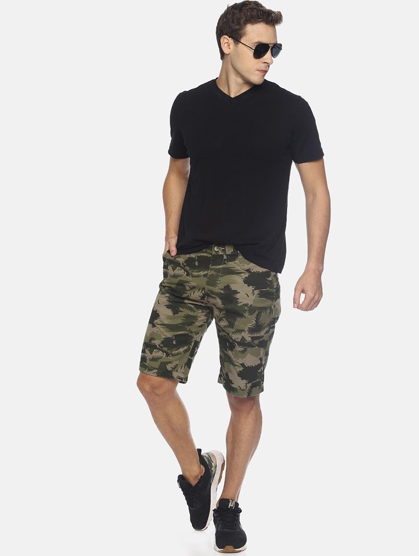 green camouflage bermuda - 17027035 - Standard Image - 3