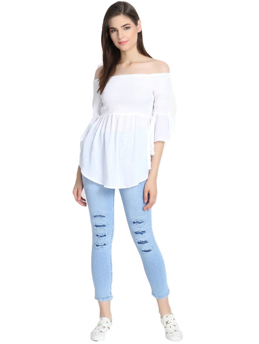 light blue denim jeans - 17027206 - Standard Image - 3