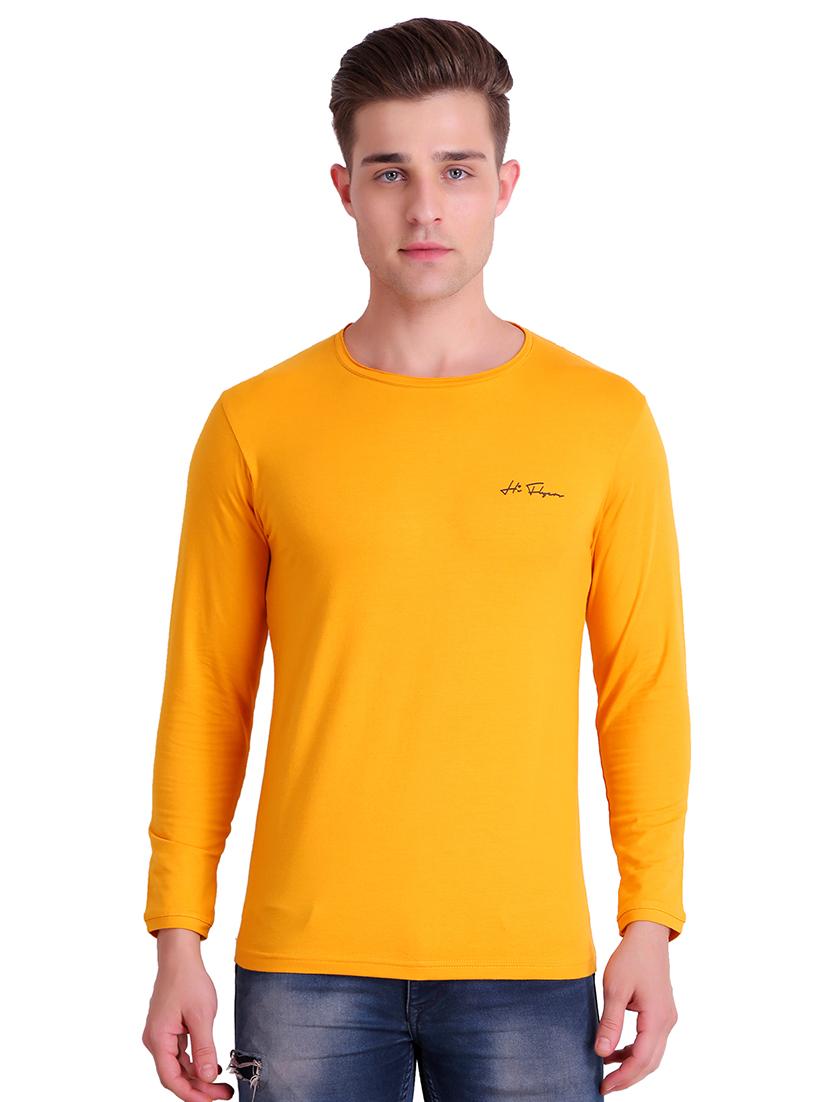 men solid cotton t-shirt - 17031728 - Zoom Image - 0