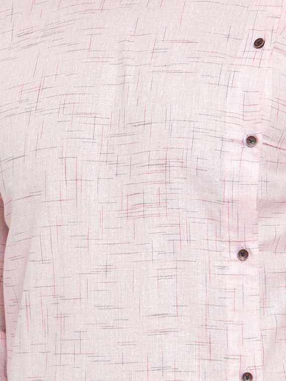 pink solid asymmetric kurta - 17032543 -  Standard Image - 3